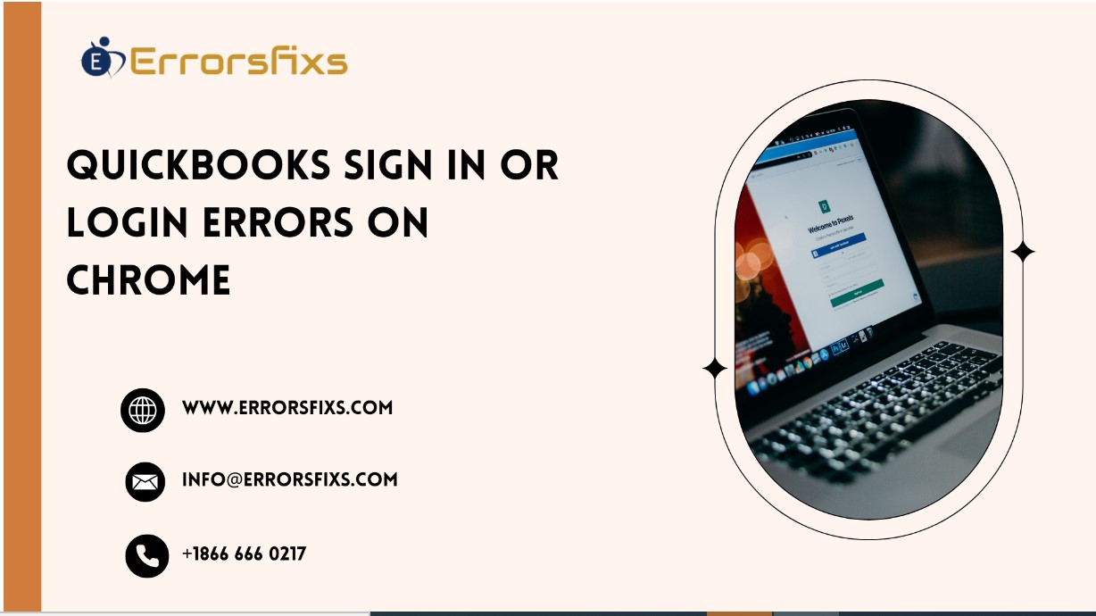 Quickbooks Sign-In Or Login Errors On Chrome